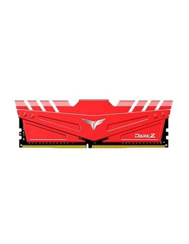 MoDULO MEMORIA RAM DDR4 16GB 3200MHz TEAMGROUP DARK Z ROJO