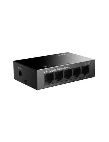 HUB SWITCH 5 PTOS CUDY GS105 GIGABIT METAL