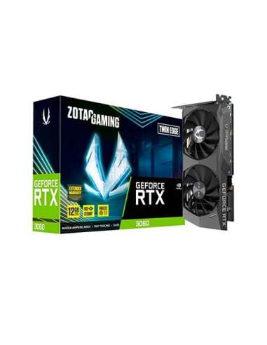 TARJETA GRaFICA ZOTAC RTX 3060 TWIN EDGE 12GB GDDR6