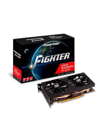 TARJETA GRaFICA POWERCOLOR RX 6600 FIGHTER 8GB GDDR6