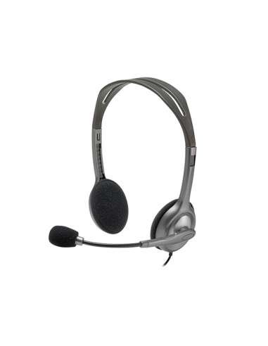 AURICULARES MICRO LOGITECH H110 PLATEADO