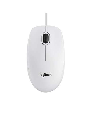 RAToN oPTICO LOGITECH B100 BLANCO