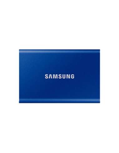 DISCO DURO SSD SAMSUNG 2TB PSSD T7 NVME EXTERNO AZUL