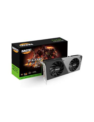 TARJETA GRaFICA INNO3D RTX 4070 TWIN X2 12GB GDDR6