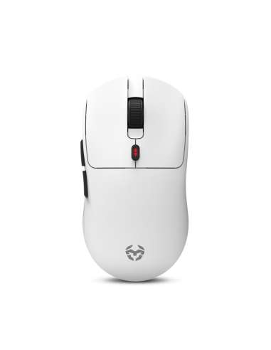 RATON OPTICO WIRELESS KROM KLEVER WHITE