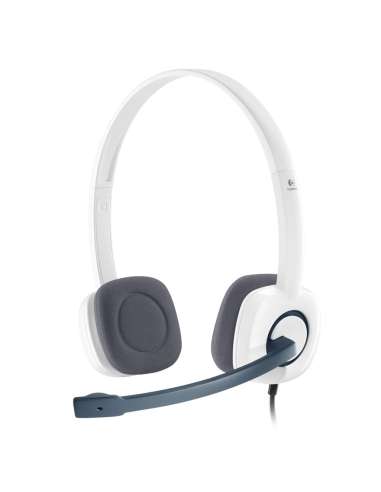 AURICULARES MICRO LOGITECH H150 COCONUT BLANCO