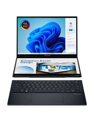 ASUS ZENBOOK DUO 14 OLED UX8406CA-PZ152W Intel Core Ultra 9-285H/ 32GB/ 1TB SSD/ 14''+14'' Táctil/ Win11