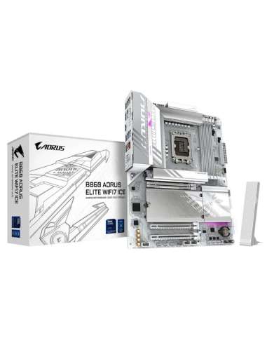 PLACA BASE B860 A ELITE WIFI7 ICE GIGABYTE