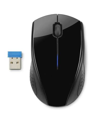 RATON OPTICO WIRELESS 220 NEGRO HP