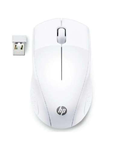 RATON OPTICO WIRELESS 220 BLANCO NIEVE HP