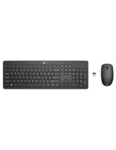 TECLADO + RATON WIRELESS 230 NEGRO HP