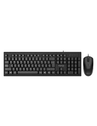 TECLADO + RATON OPTICO MX235 NEGRO APPROX
