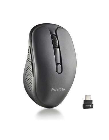RATON EVO MIX WIRELESS NEGRO NGS