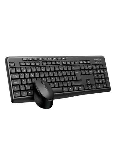 Coolbox Kit Teclado MM + Ratón Inalámbrico