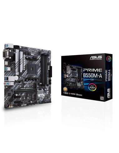 ASUS Placa Base PRIME B550M-A CSM mATX AM4
