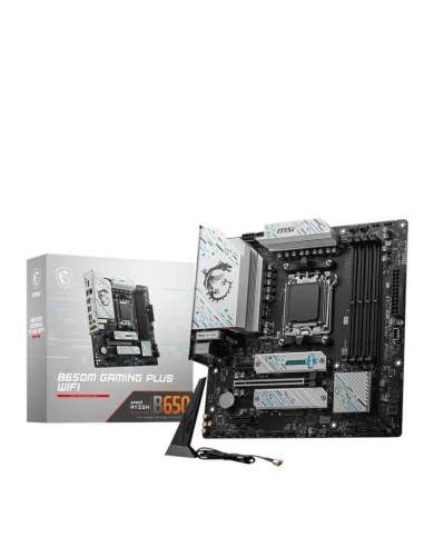 MSI Placa Base B650M GAMING PLUS WIFI mATX AM5