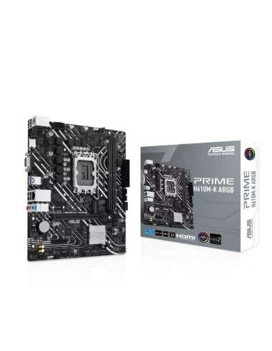 ASUS Placa Base PRIME H610M-K DDR5 ARGB mATX 1700