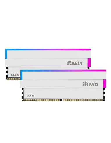 Biwin DW100 DDR5 6000 64GB CL30 (32*2) White RGB