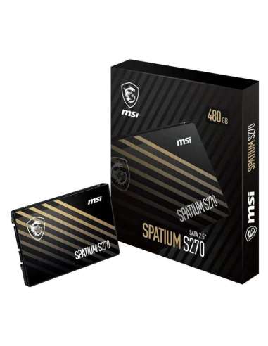 MSI SSD Spatium S270 480Gb 2.5" Sata 3 6Gbps