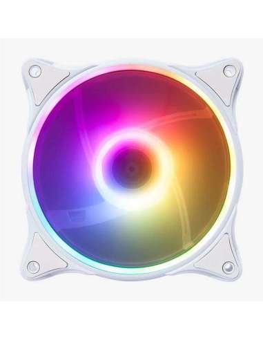 Hiditec Ventilador Gaming ARGB-N-18 WHITE 120 MM