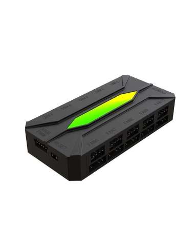 Keep Out Hub Ventiladores X-FHUB10 10 PORTS ARGB
