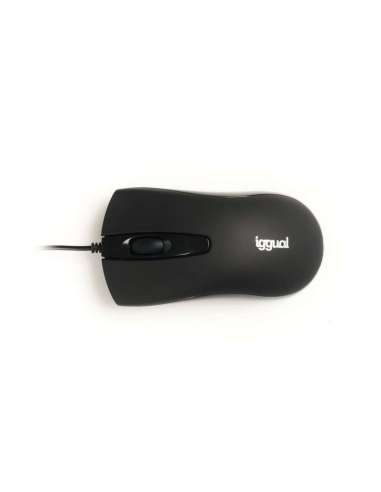 iggual Ratón óptico COM-BUSINESS-1200DPI negro