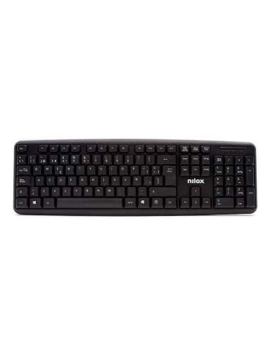 Nilox Teclado Compacto NXKBE000002 Usb Negro