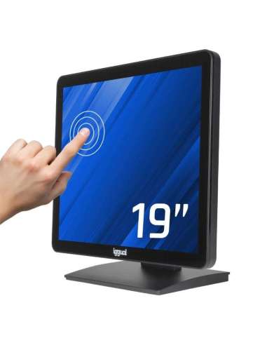 iggual Monitor táctil capacitivo 19" VGA HDMI USB