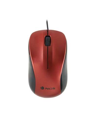 NGS Ratón Óptico WIRED RED