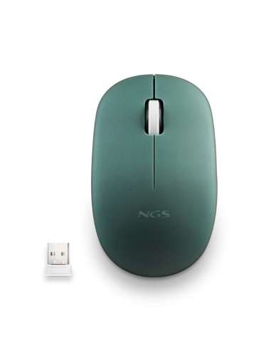 RATON NOTEBOOK OPTICO WIRELESS FOG PRO VERDE NGS