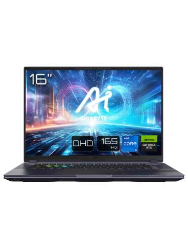 GIGABYTE AORUS 16X 19KG-43ESC94SD I7-13650HX 16GB 1TB RTX4060 16" FreeDOS