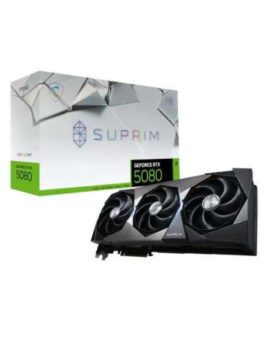 MSI VGA NVIDIA RTX 5080 GAMING SUPRIM 16GB DDR7