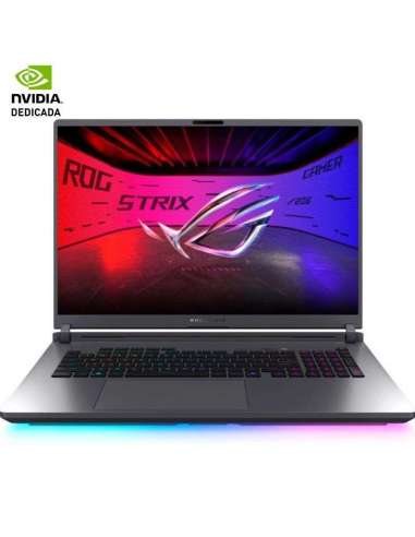 ASUS ROG STRIX G18 G815JMR-S8051 Intel Core i7-14650HX/ 32GB/ 1TB SSD/ GeForce RTX 5060/ 18''/ Sin Sistema Operativo