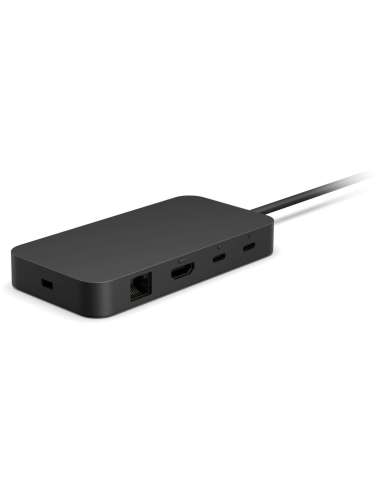 MICROSOFT SURFACE DOCK USB4 Docking Station/ 1x HDMI/ 1x RJ45 (Ethernet)/ 1x USB 3.2 Tipo A/ 2x USB 4.0 Tipo C/ Hasta 65 W/U...