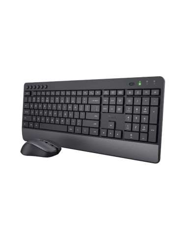 KIT TECLADO + RATON TREZO WIRELESS TRUST