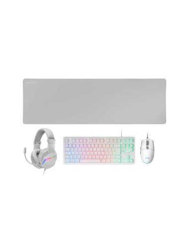 KIT COMBO PACK MCPRGB3 BLANCO MARS GAMING