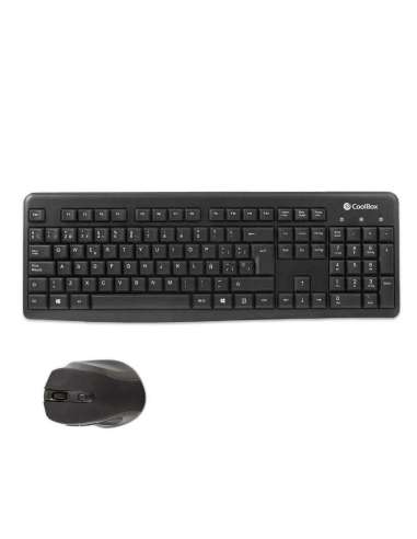 Coolbox Kit  Teclado + Raton Inalambrico