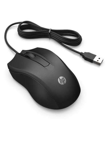 RATON OPTICO NEGRO 100 HP