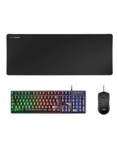KIT COMBO PACK 3EN1 RGB MCPWX NEGRO MARS GAMING