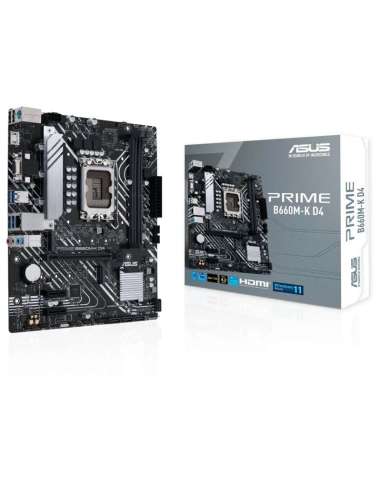 ASUS Placa Base PRIME B660M-K D4  mATX 1700