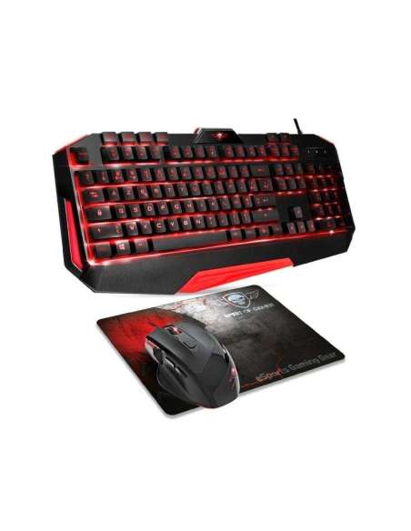 Spirit of Gamer Pack Teclado+ Rato+ Alfombrilla
