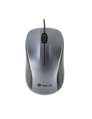NGS Ratón Óptico WIRED GRAY