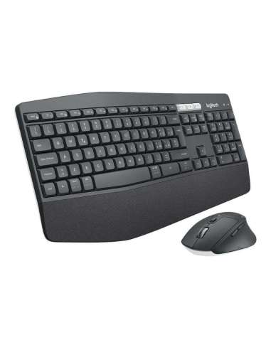 Logitech MK850 Teclado+Ratón Inalámbrico Negro