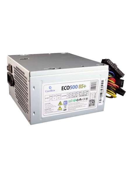 CoolBox Fuente Alim. ATX  ECO-500 85+ EFI