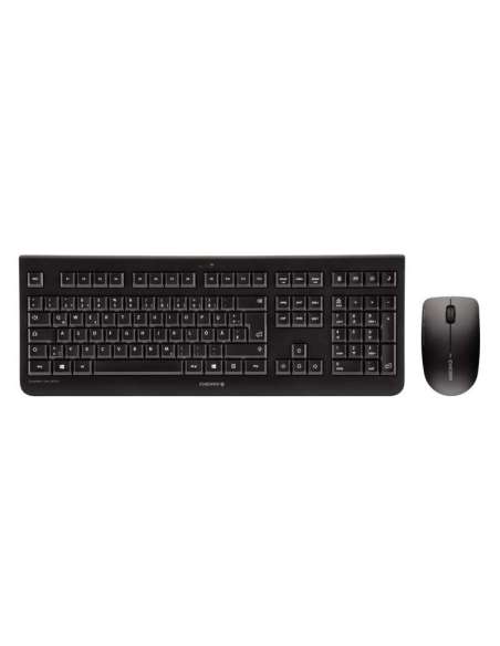 Cherry Teclado+Ratón Inalámbrico Inglés DW3000 Neg