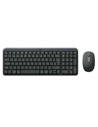 Logitech Teclado+raton MK250 bluet Negro