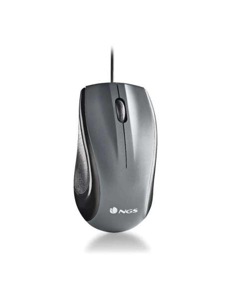 NGS Ratón Musk Láser Cable 1200 DPI