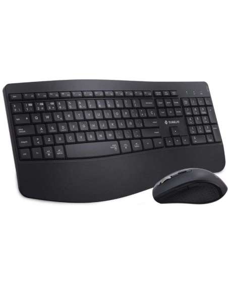 TECLADO + RATON OFFICE PROWAVE WIRELESS NEGRO SUBBLIM