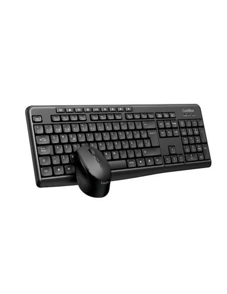 TECLADO + RATON WIRELESS NEGRO COO-KTR-03W COOLBOX