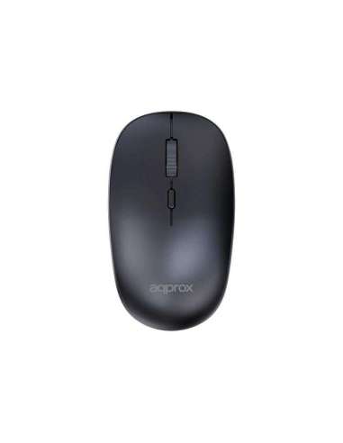 APPROX Ratón inalámbrico APPXM210 2.4GHZ Negro